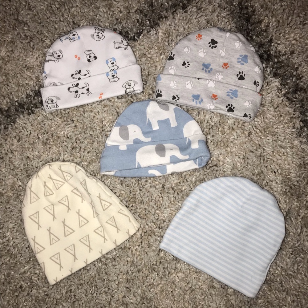 5 Bon Bebe Newborn Beanie
